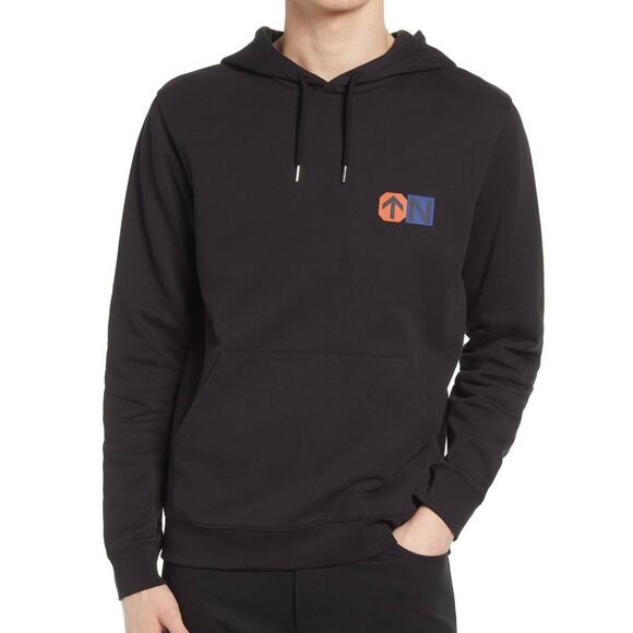 Norse Projects x Matt Luckhurst NWT Vagn Graphic Black Hoodie Men's Size Small - Picture 1 of 9